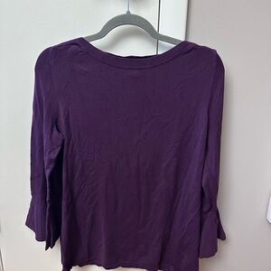 41 Hawthorn Deep Purple Long Sleeve Top